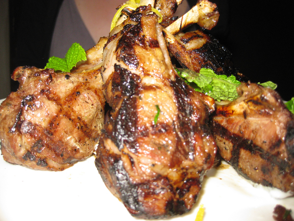 Lamb Chops at Babbo in New York. Photo by <a href="http://www.flickr.com/photos/jeffreyallen/3774422177/">Jeffrey_Allen</a>