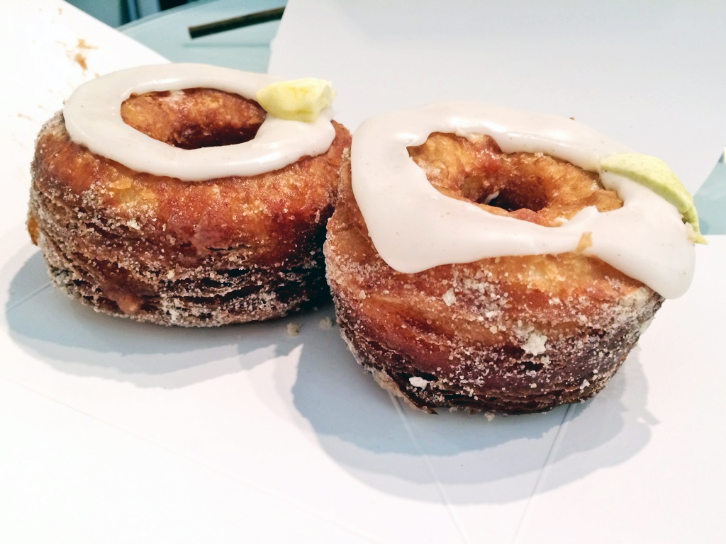 Cronuts at Dominique Ansel Bakery New York. Photo by alphacityguides.