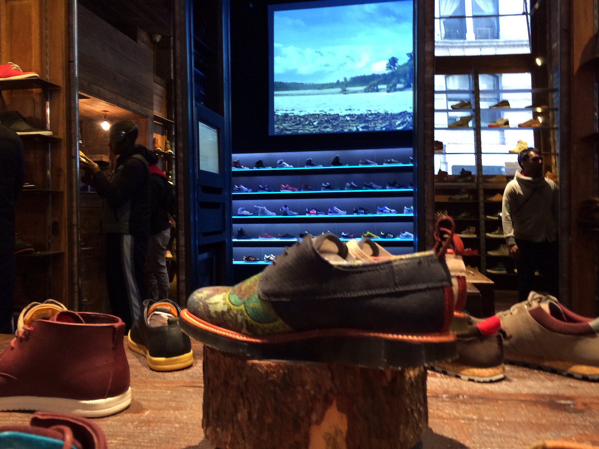 Men's shoes at Kith in New York. Photo by alphacityguides.