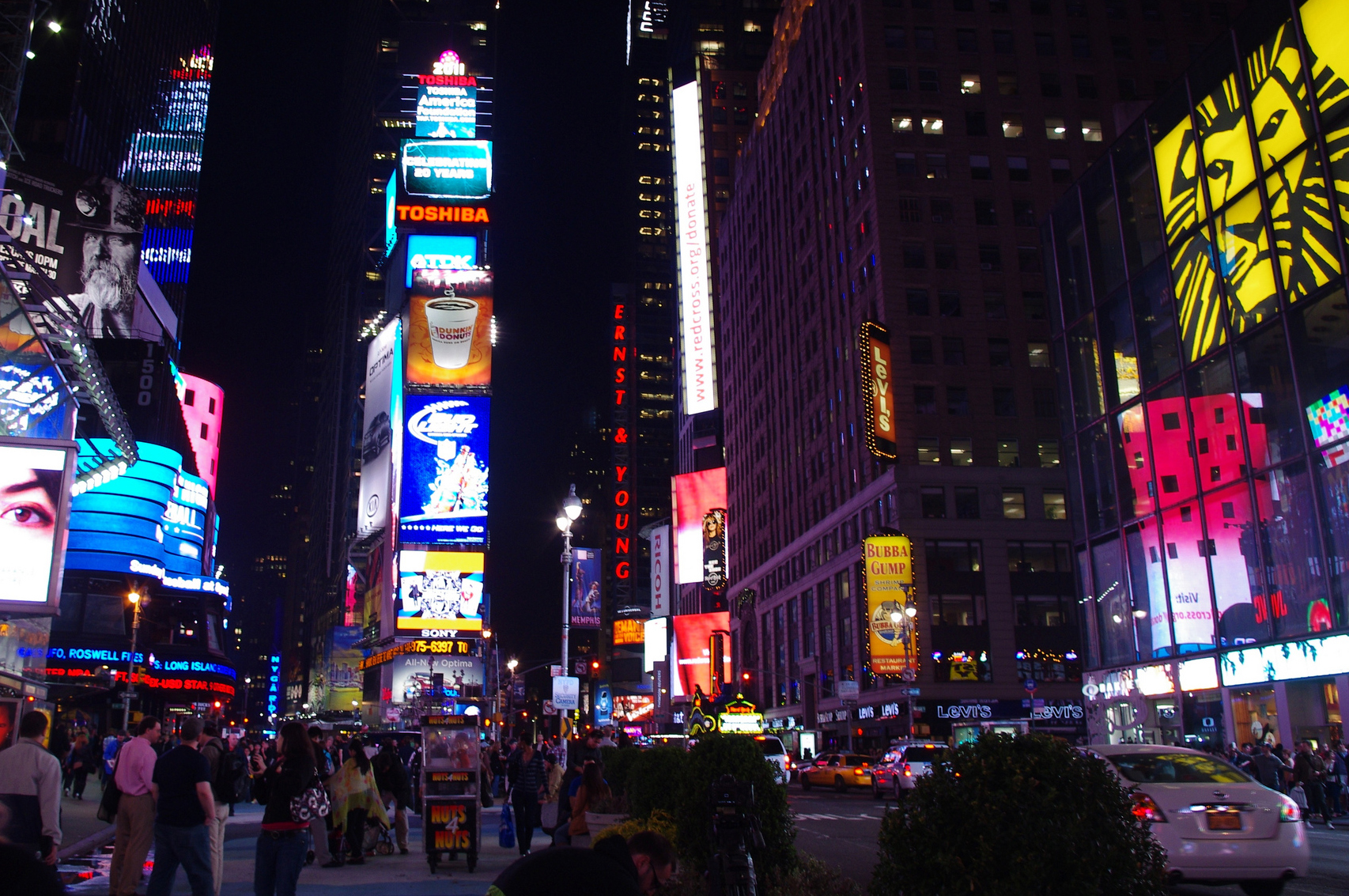 Time Square in New York. Photo by alphacityguides.