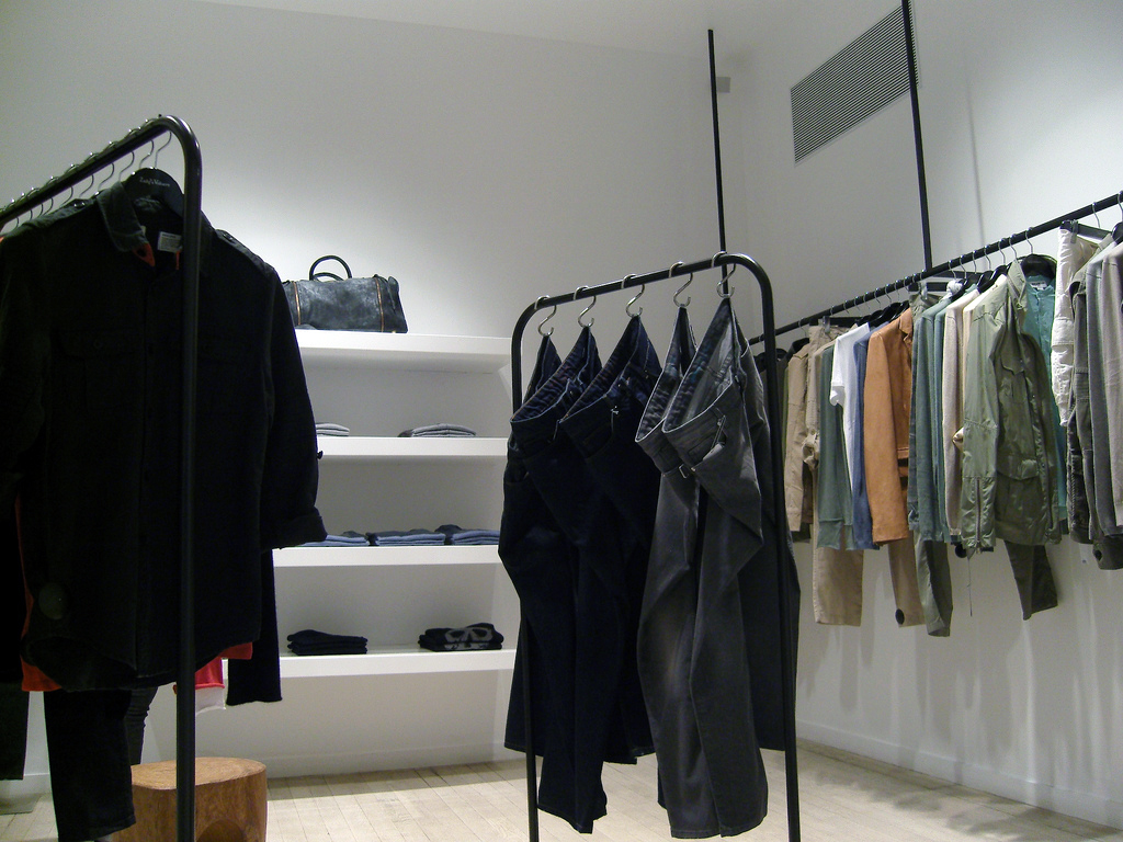 Fashion inside Zadig & Voltaire in New York. Photo by alphacityguides.
