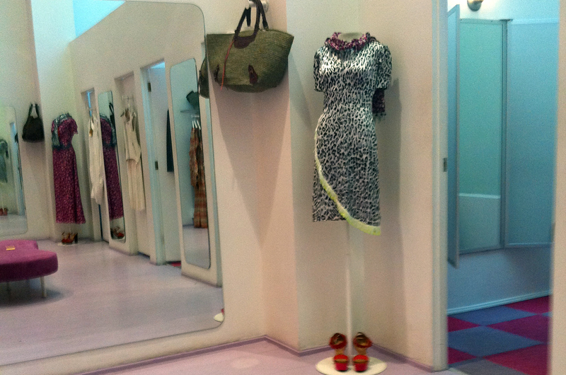 Fashion inside Kirna Zabete in New York. Photo by alphacityguides.