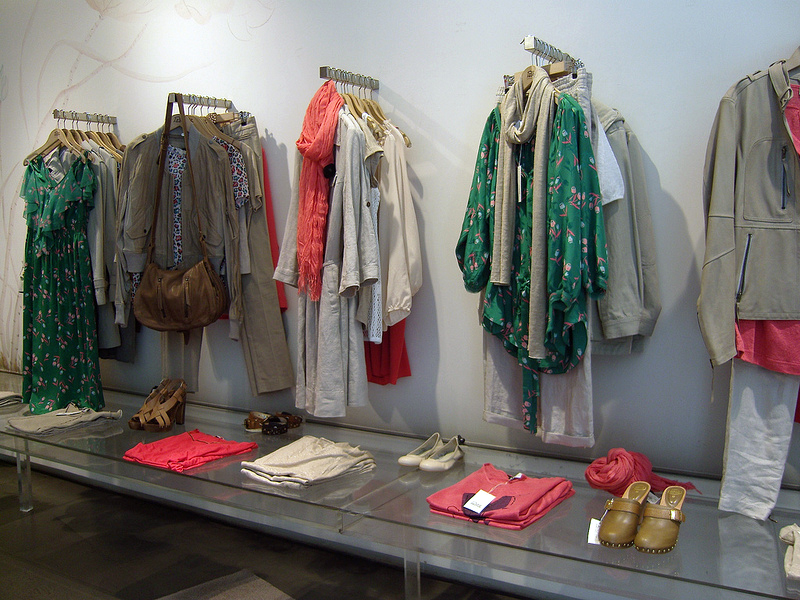 Fashion inside Pablo in Paris. Photo by alphacityguides.