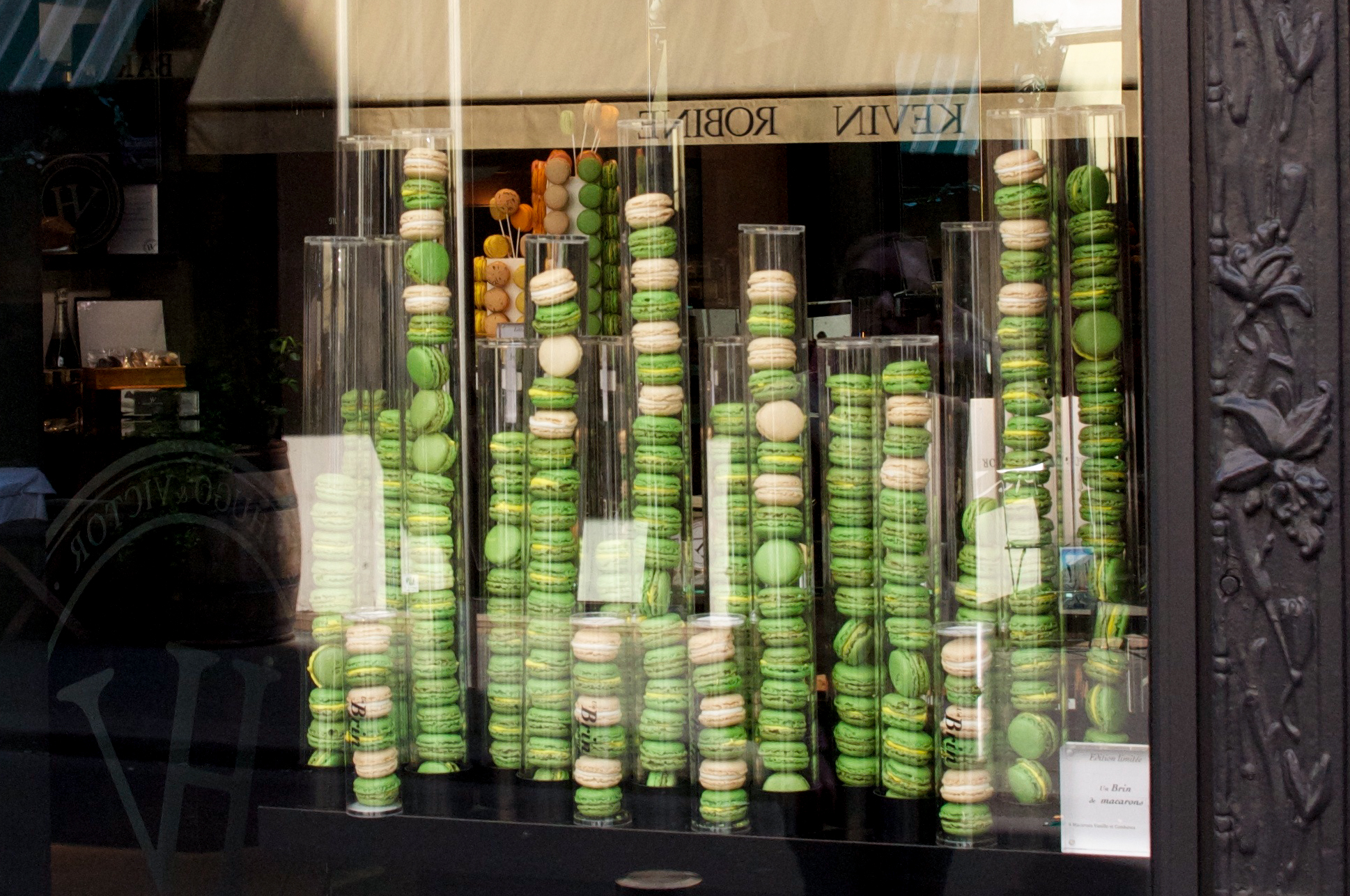 Macarons at Hugo & Victor in Paris. Photo by alphacityguides.