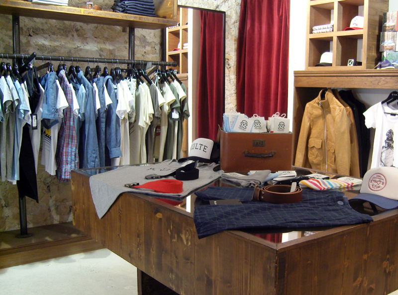 Fashion inside Kulte in Paris. Photo by alphacityguides.