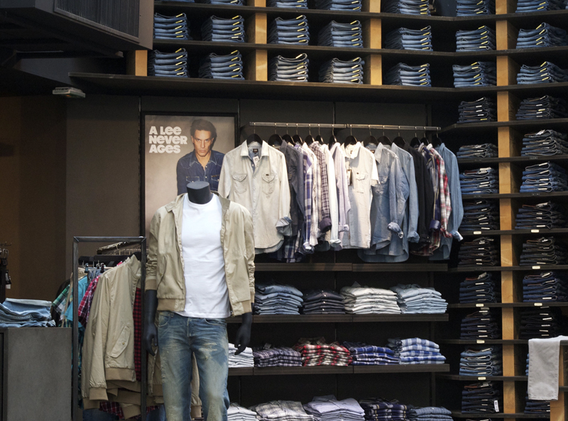 Fashion inside Lee in Paris. Photo by alphacityguides.