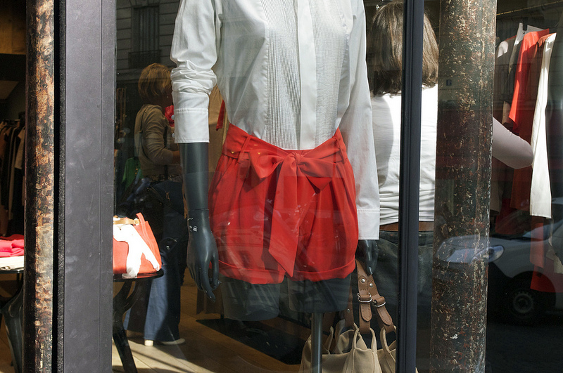 Fashion at Les Petites in Paris. Photo by alphacityguides.