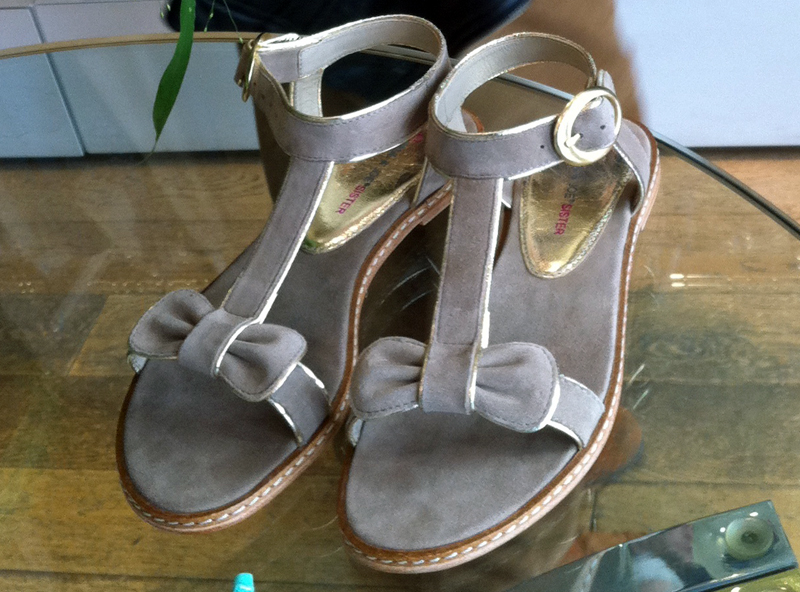 Cute shoes inside Paul & Joe Sister in Paris. Photo by alphacityguides.