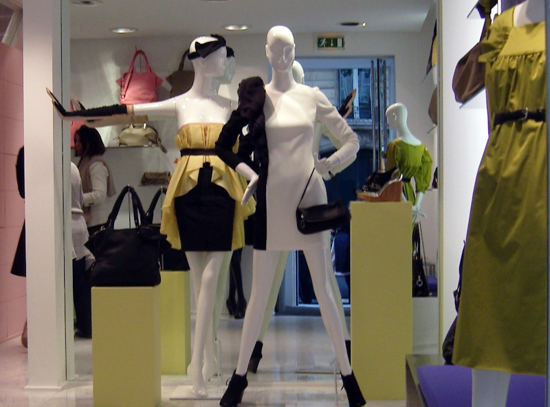 Fashion at Paule Ka in Paris. Photo by alphacityguides.