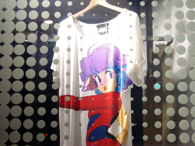 T-shirt at Galaxxy in Tokyo. Photo by alphacityguides.
