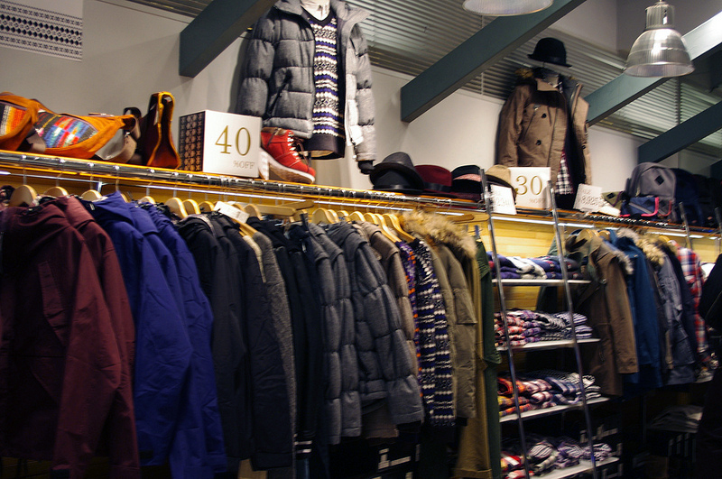 Fashion at Rageblue in Tokyo. Photo by alphacityguides. 
