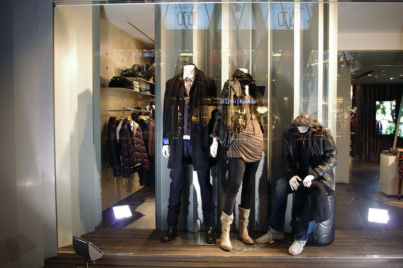 Window display at Gas in Tokyo. Photo by alphacityguides.