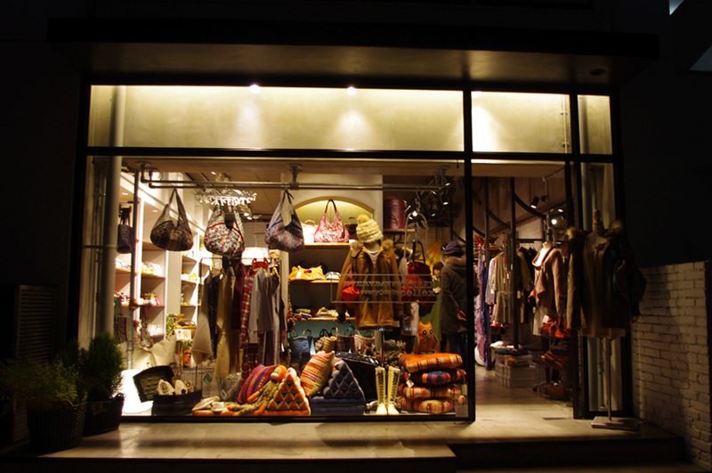 Store front at Everyday by Collex in Tokyo. Photo by alphacityguides.