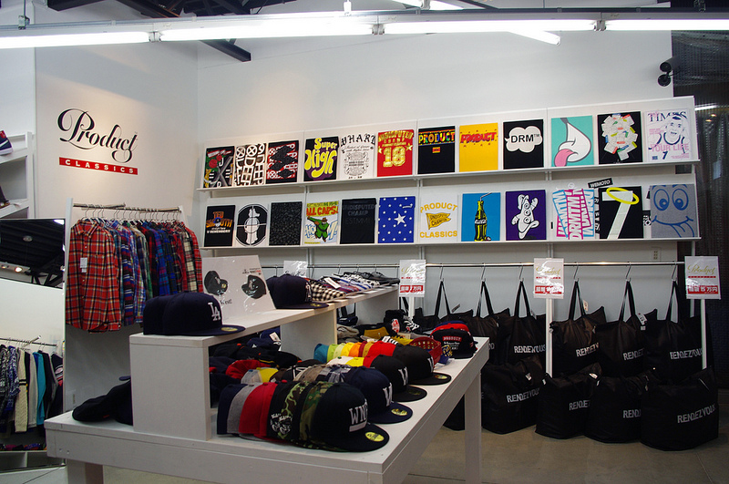 Fashion inside Rendezvous in Tokyo. Photo by alphacityguides.