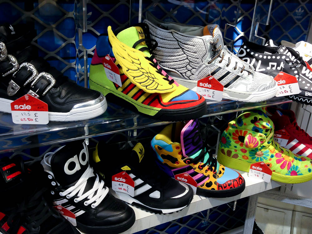 Jeremy Scott at adidas in London. Photo by alphacityguides.