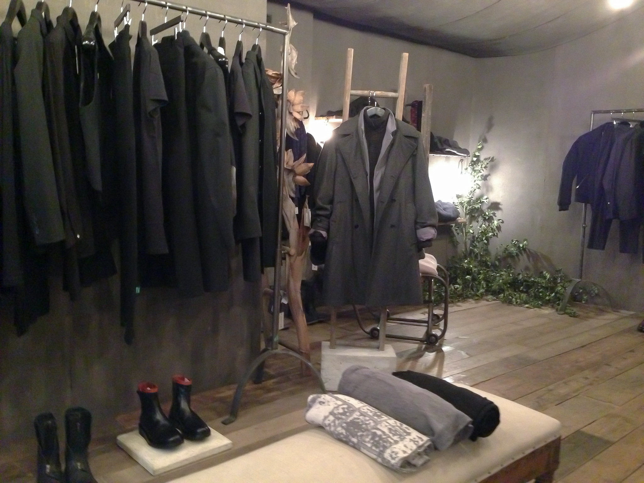 Menswear and accessories at Hostem in London. Photo by alphacityguides.