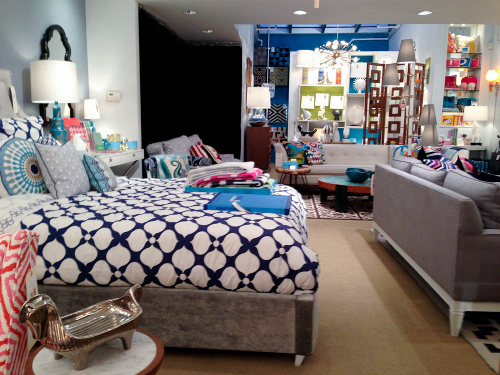 Interior display inside Jonathan Adler New York. Photo by alphacityguides.