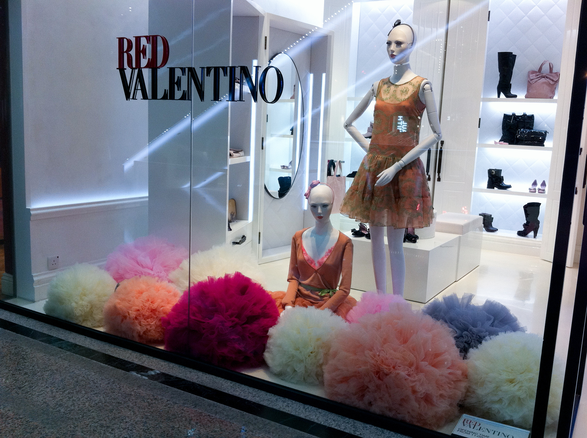 Luxury shopping inside Times Square Hong Kong. Photo by alphacityguides.