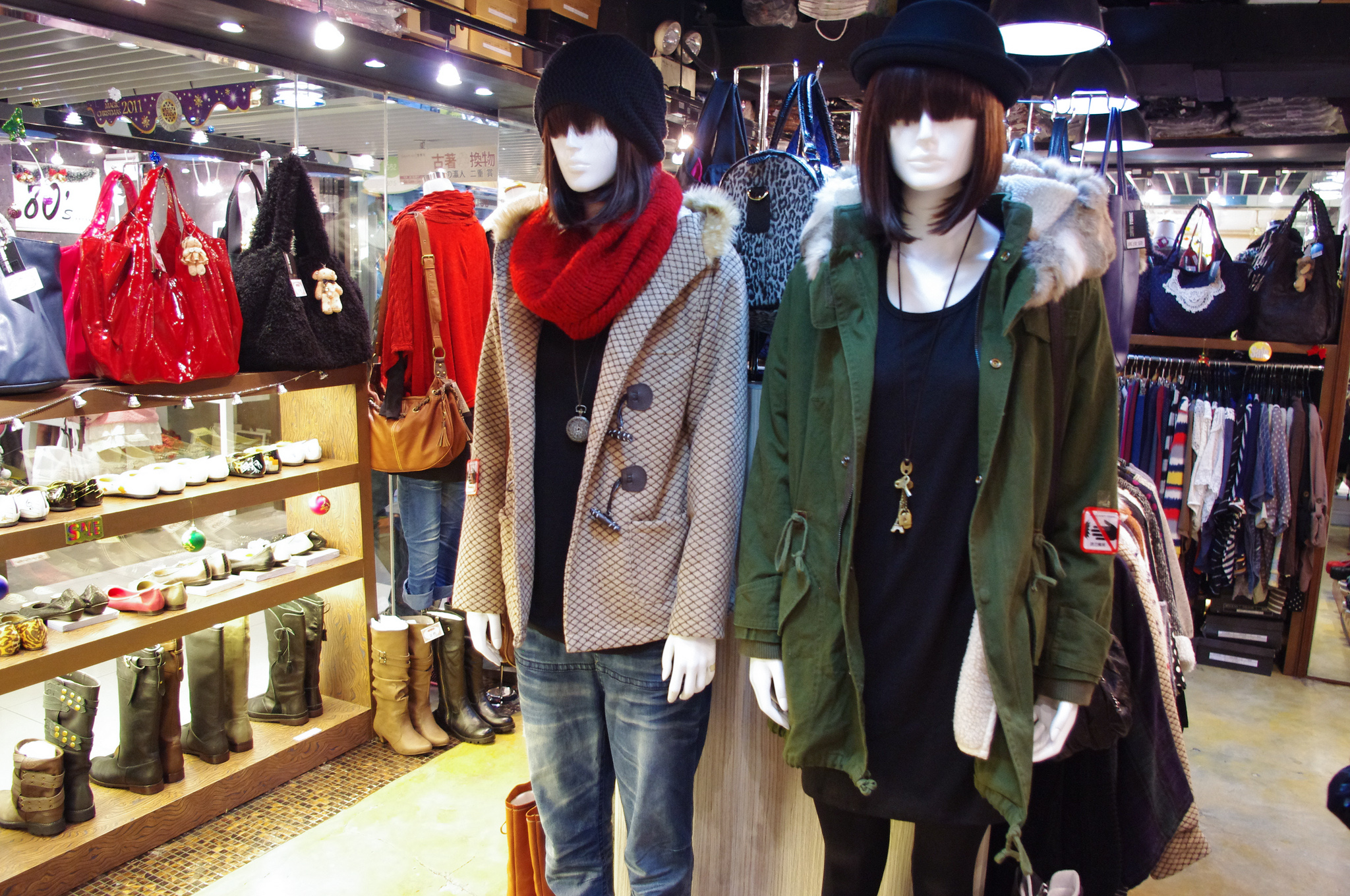 Japanese Fashions at Gala Place in Hong Kong. Photo by alphacityguides.