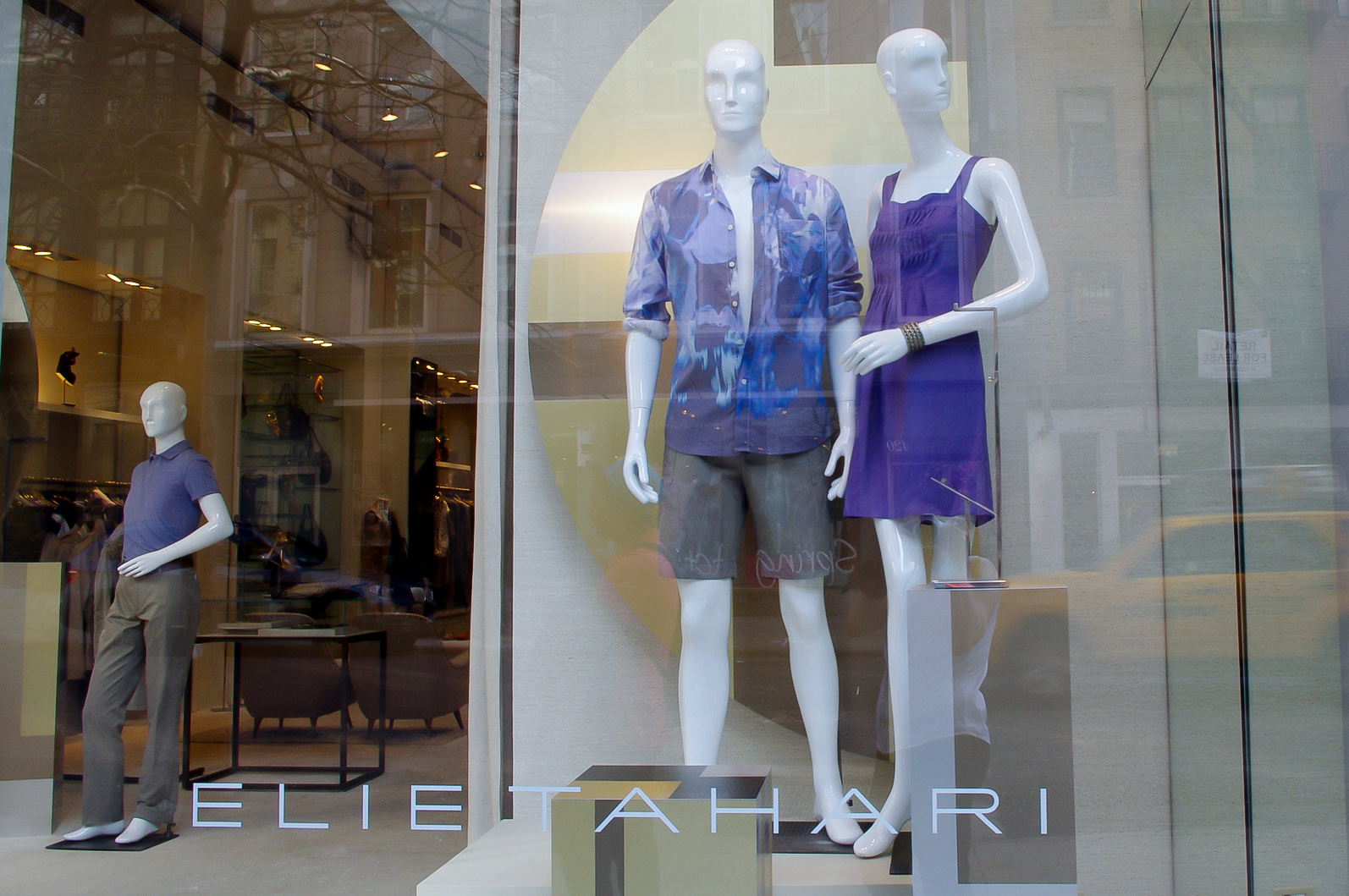 Fashion at Elie Tahari in New York. Photo by alphacityguides.