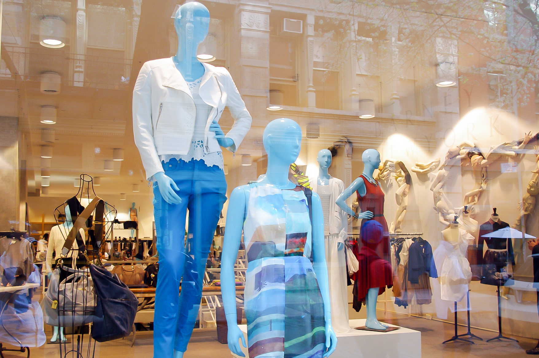 Window display at Tibi in New York. Photo by alphacityguides.