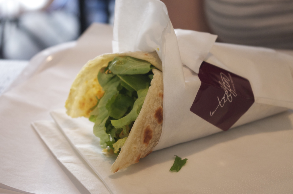 Kati roll from Le Tiffin in Paris. Photo by alphacityguides.