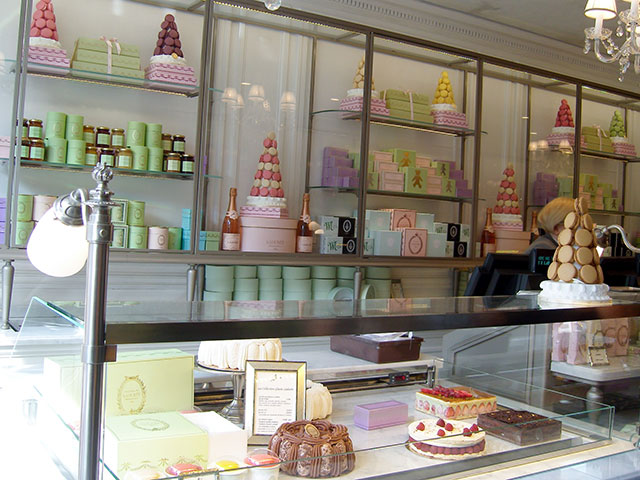 Laduree macaroons in Paris