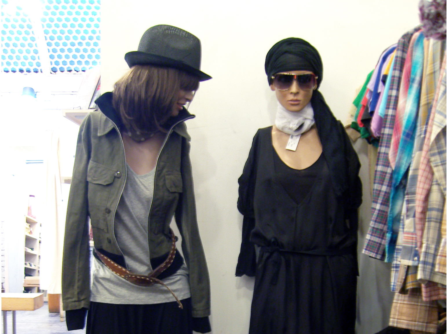 Fashion at Flying A in New York. Photo by alphacityguides.