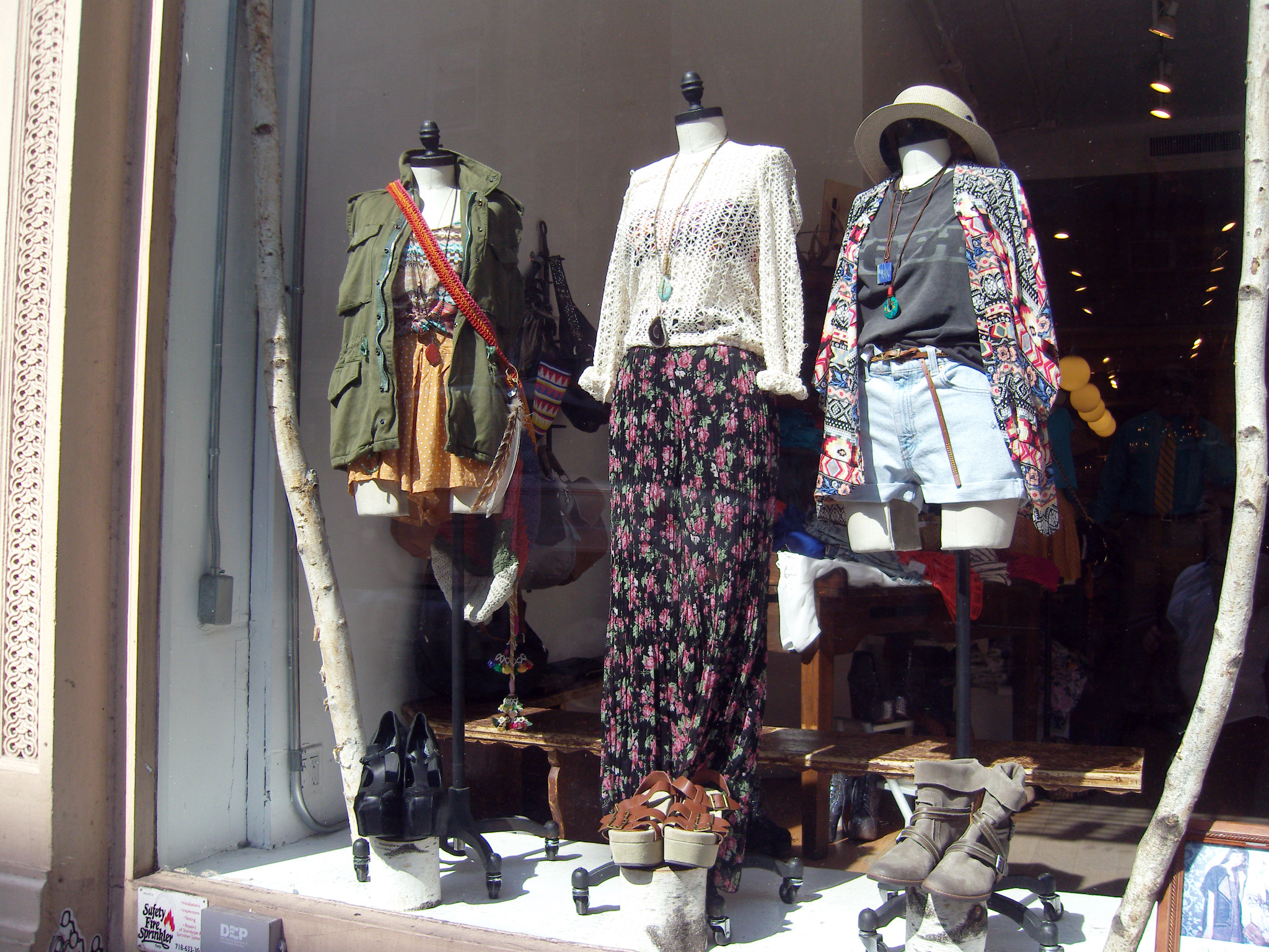 Fashion at LF in New York. Photo by alphacityguides.