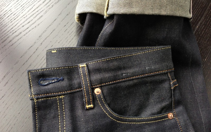 Japanese selvage denim jeans