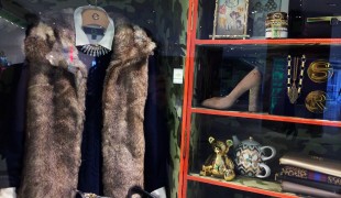 Fashion and accessory display at C. Wonder in New York. Photo by alphacityguides.