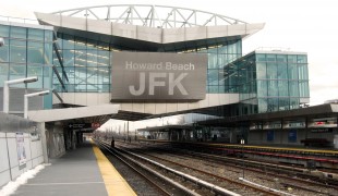 JFK Airport Subway Connection. Photo by <a href="http://www.flickr.com/photos/paul_lowry/">Paul Lowry</a>