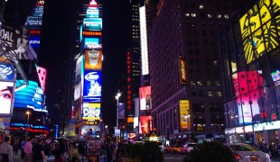 Time Square in New York. Photo by alphacityguides.