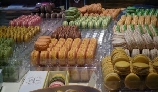 Macarons at Pierre Herme in Paris.Photo by alphacityguides.