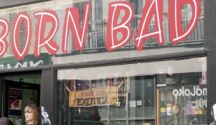 Store front at Born Bad Exotica in Paris. Photo by alphacityguides.