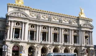 Outside of Opéra National de Paris. Photo by alphacityguides.