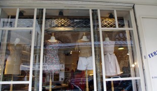 Window display at Territoire in Paris. Photo by alphacityguides.