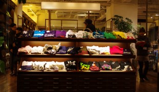 Fashion at Design Tshirts Store graniph in Tokyo. Photo by alphacityguides.