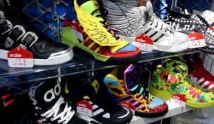 Jeremy Scott at adidas in London. Photo by alphacityguides.