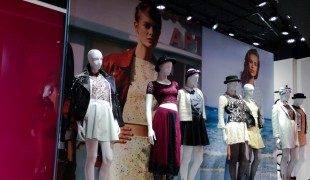 Street fashion display at Topshop in London. Photo by alphacityguides.