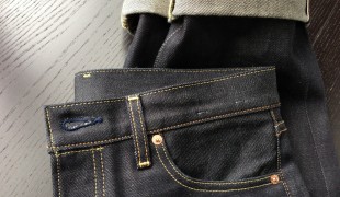Japanese selvage denims jeans. Japanese selvage denim jeans