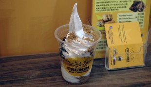 Crumbs frozen yogurt in Hong Kong. Photo by alphacityguides.