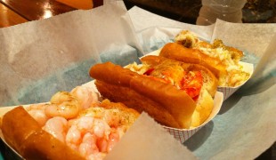 Taste of Maine platter at Luke's Lobster in New York. Photo by alphacityguides