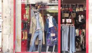 Storefront at ADOM in Paris. Photo by alphacityguides. 
