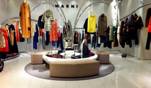 Marni fashion display in Pacific Place Hong Kong. Photo by alphacityguides.