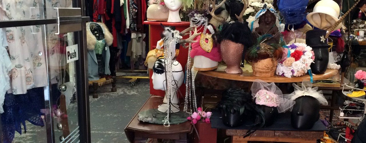 Hats at BrowNY International in New York. Photo by alphacityguides.