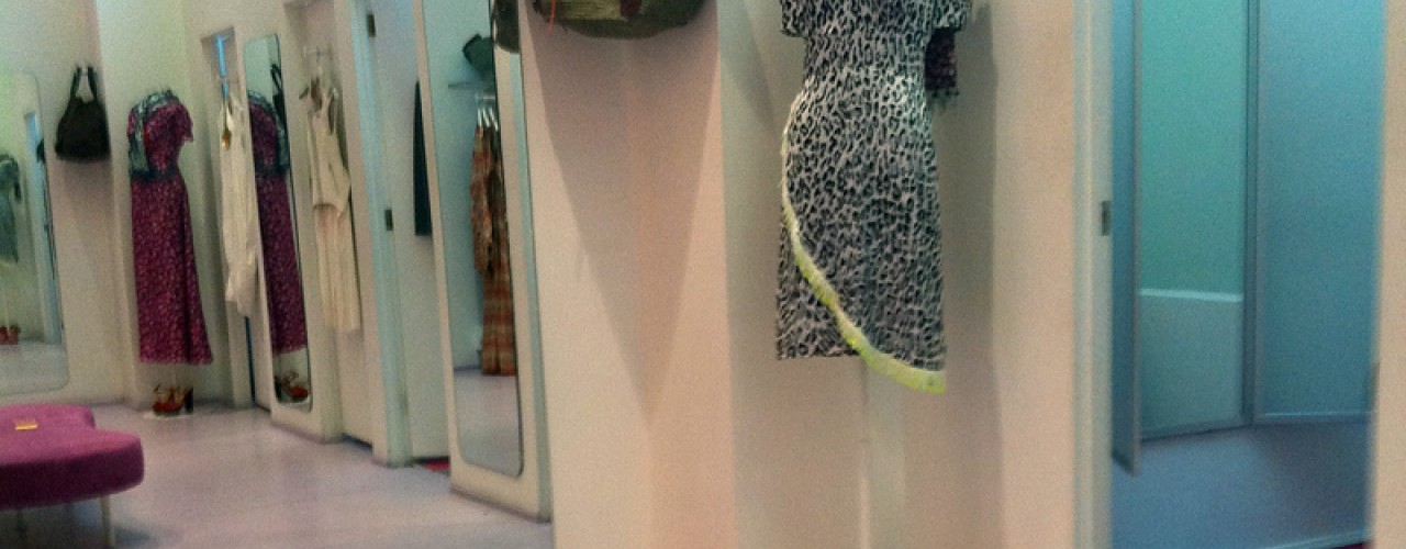 Fashion inside Kirna Zabete in New York. Photo by alphacityguides.