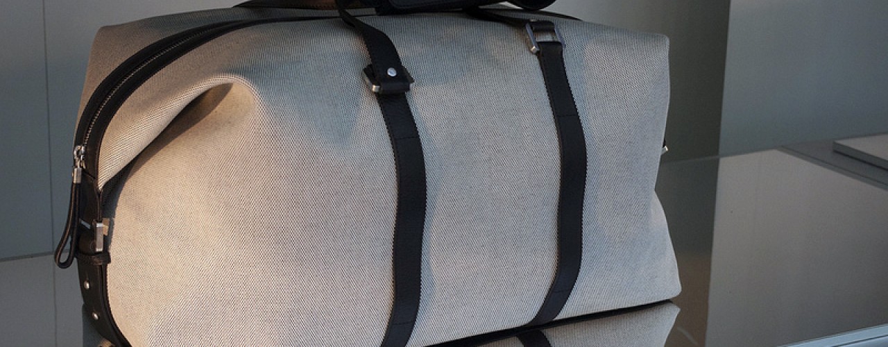 Bag at Cerruti in Paris. Photo by alphacityguides.