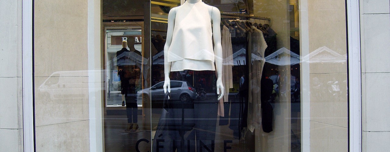 Window at Joseph in Paris. Photo by alphacityguides.