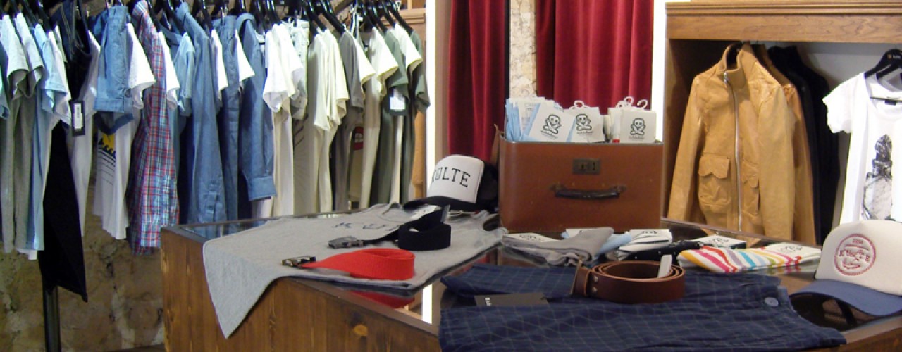 Fashion inside Kulte in Paris. Photo by alphacityguides.